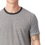 Alternative Apparel Striped Crew T-shirt Black