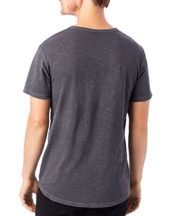 Alternative Postgame Washed Slub Knit Tee Coal thumbnail 3