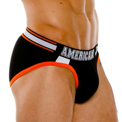 American Jock Black AJ8721 Hi-Cut Brief thumbnail 3