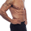 American Jock Black Elite Sport Jogging Short