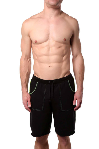 American Jock Black Iron Short w/ Pockets