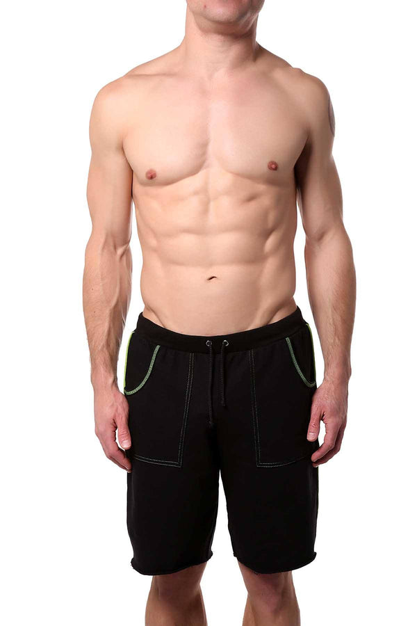 American Jock Black Iron Short w/ Pockets