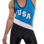 American Jock Blue USA Wrestling Singlet