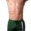 American Jock Forest Green Decathlon Coach Short W/Pockets