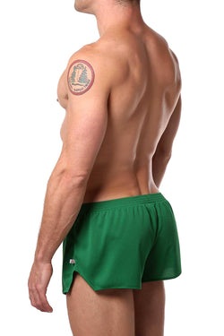 American Jock Green Running Short thumbnail 2