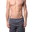 American Jock Grey 17-In Workout Short w/Built-In Jockstrap