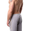 American Jock Heather-Grey Iron Short w/ Pockets