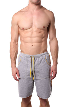 American Jock Heather-Grey Iron Short w/ Pockets thumbnail 1