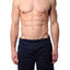 American Jock Navy 17-In Workout Short w/Built-In Jockstrap