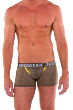 American Jock Olive/Yellow Team Sport Trunk thumbnail 1