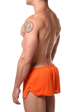 American Jock Orange Running Short thumbnail 2