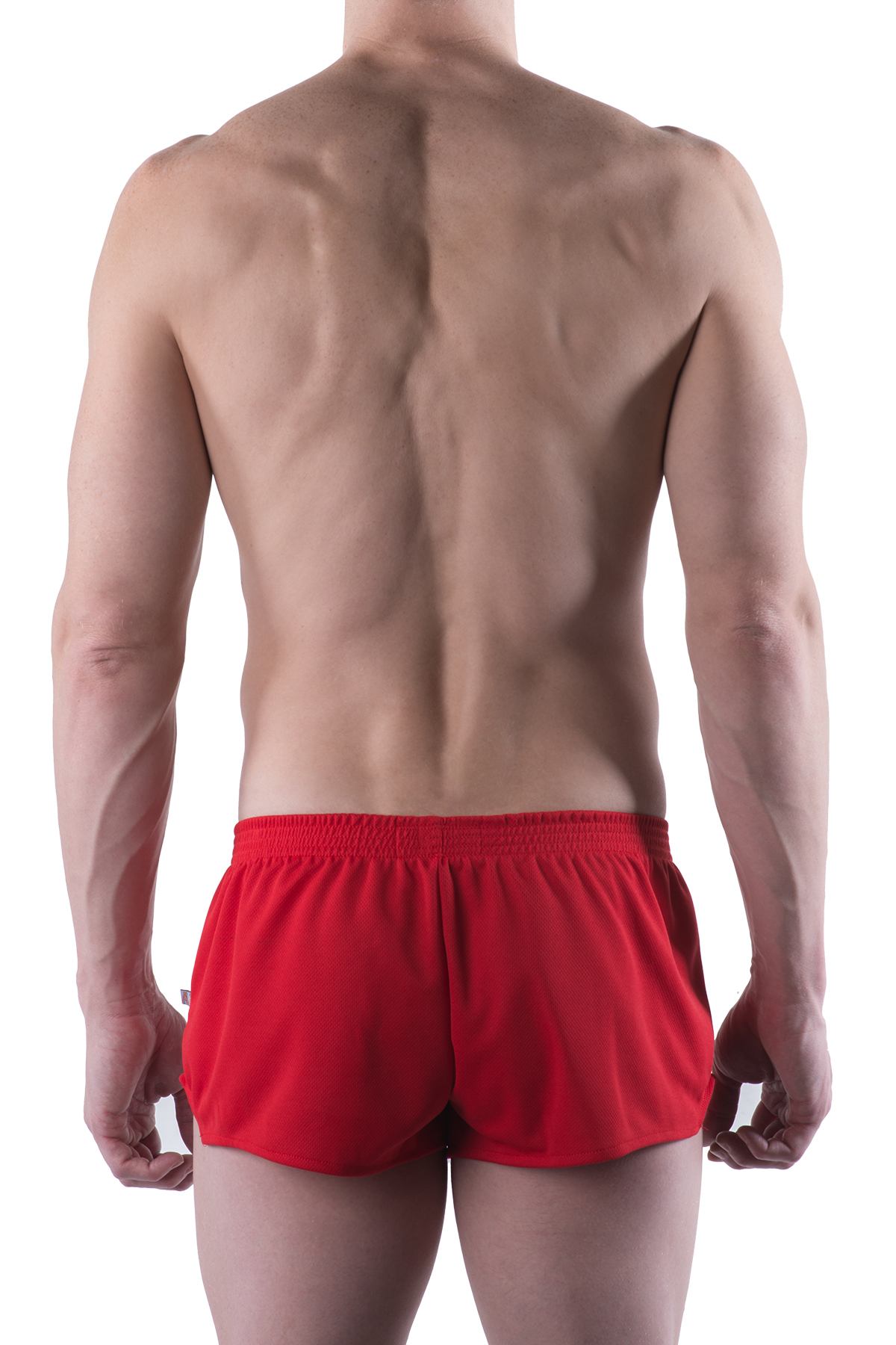 American Jock Red Elite Sport Jogging Short