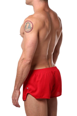 American Jock Red Running Short thumbnail 2