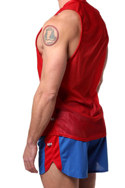 American Jock Red Sprint Javalin Tank Top thumbnail 2