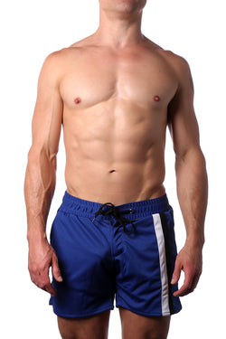 American Jock Royal Blue Decathlon Coach Short W/Pockets thumbnail 1
