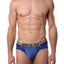 American Jock Royal/Yellow Athletic Hi-Cut Brief