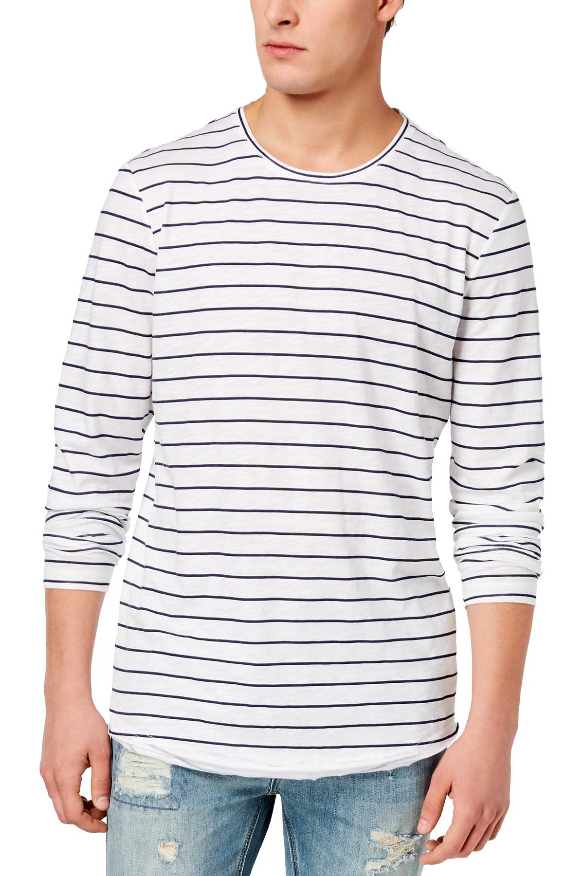 American Rag Admiral Striped Long-Sleeve T-Shirt