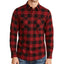 American Rag Austin Check Shirt Dark Scarlet