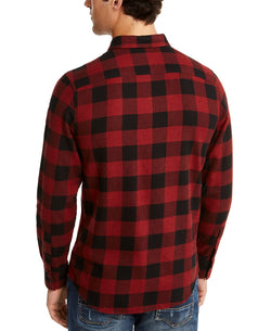 American Rag Austin Check Shirt Dark Scarlet thumbnail 2