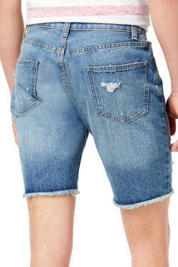 American Rag Blue Skies Wash Ripped Denim Short thumbnail 2