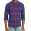 American Rag Brady Plaid Shirt Blue Field