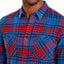 American Rag Brady Plaid Shirt Blue Field