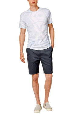 American Rag Bright White/Fog Blue Tie Dye T-Shirt thumbnail 3