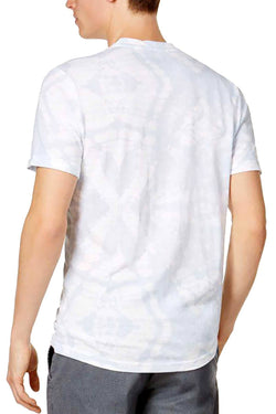 American Rag Bright White/Fog Blue Tie Dye T-Shirt thumbnail 2