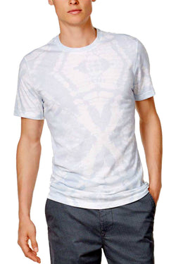 American Rag Bright White/Fog Blue Tie Dye T-Shirt thumbnail 1