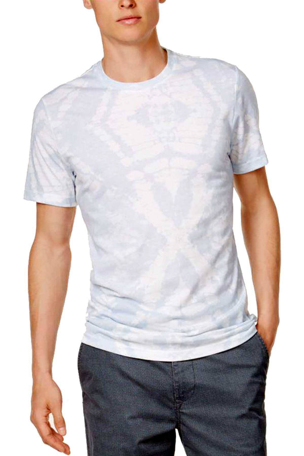 American Rag Bright White/Fog Blue Tie Dye T-Shirt