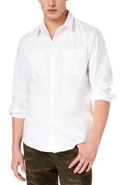 American Rag Bright White Jason Workwear Shirt thumbnail 1