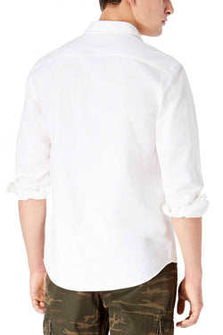 American Rag Bright White Jason Workwear Shirt thumbnail 2