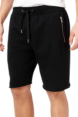 American Rag Deep Black Raw Edge Knit Short thumbnail 1