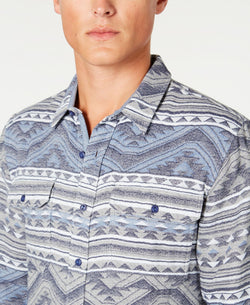 American Rag Geometric Jacquard Shirt Grey thumbnail 3