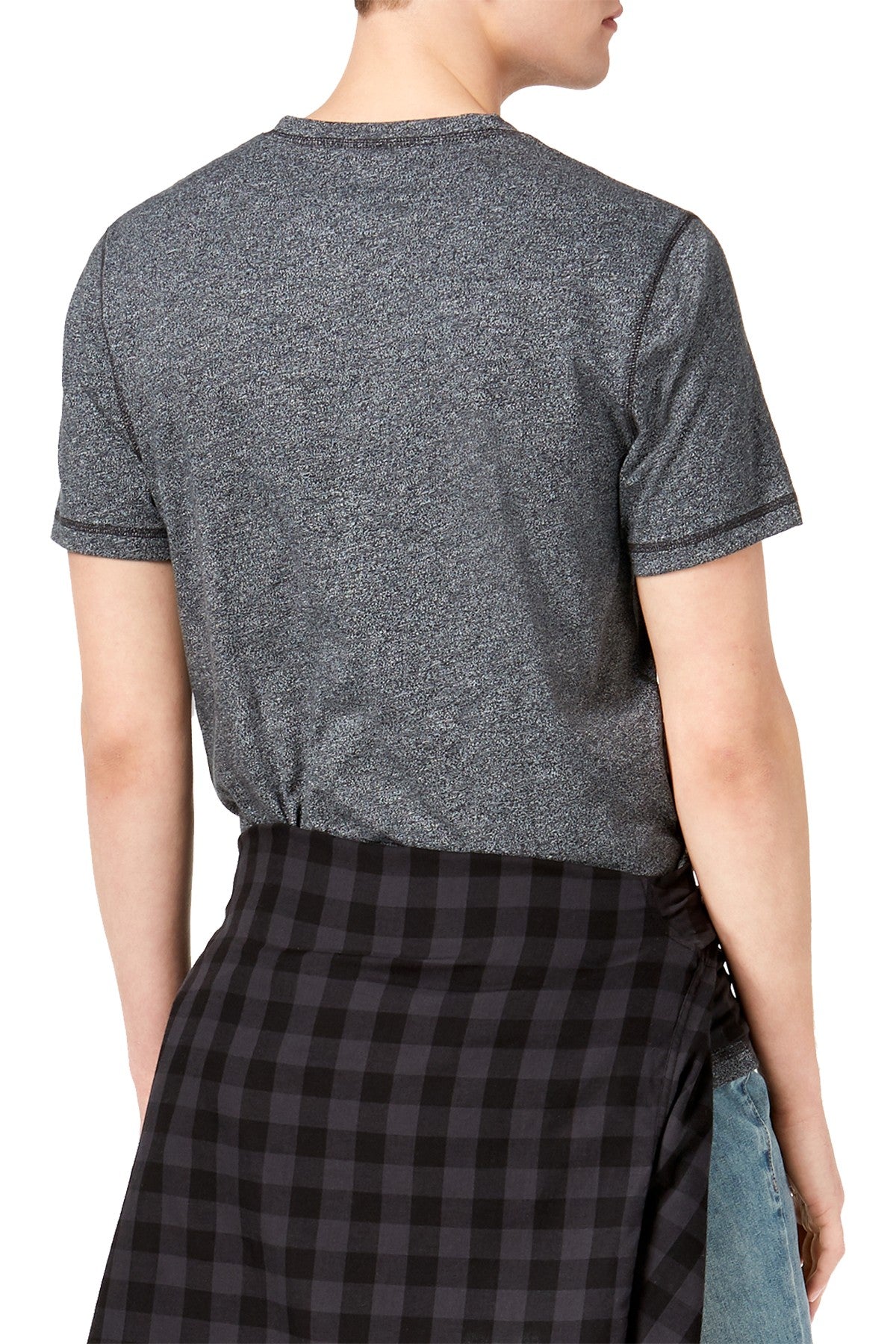 American Rag Grey Eagle Marled Henley