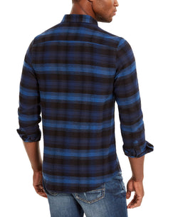 American Rag Jason Plaid 2.0 Shirt Blue Field thumbnail 2
