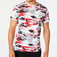 American Rag Multi-color Camo T-shirt Bright White