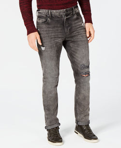 American Rag Slim-fit Stretch Ripped Jeans Sterling W thumbnail 1