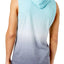 American Rag Underwater Sleeveless Tie Dye Hoodie