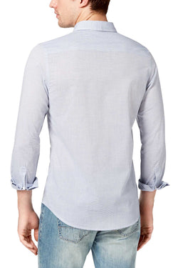Americsn Rag Light Blue Stripe Tobin Pocket Shirt thumbnail 2