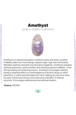 Amethyst Sahasrara 7-Chakra Reiki Healing Bracelet thumbnail 2