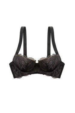 Ampere Black Chelsea Chevron Bra thumbnail 1