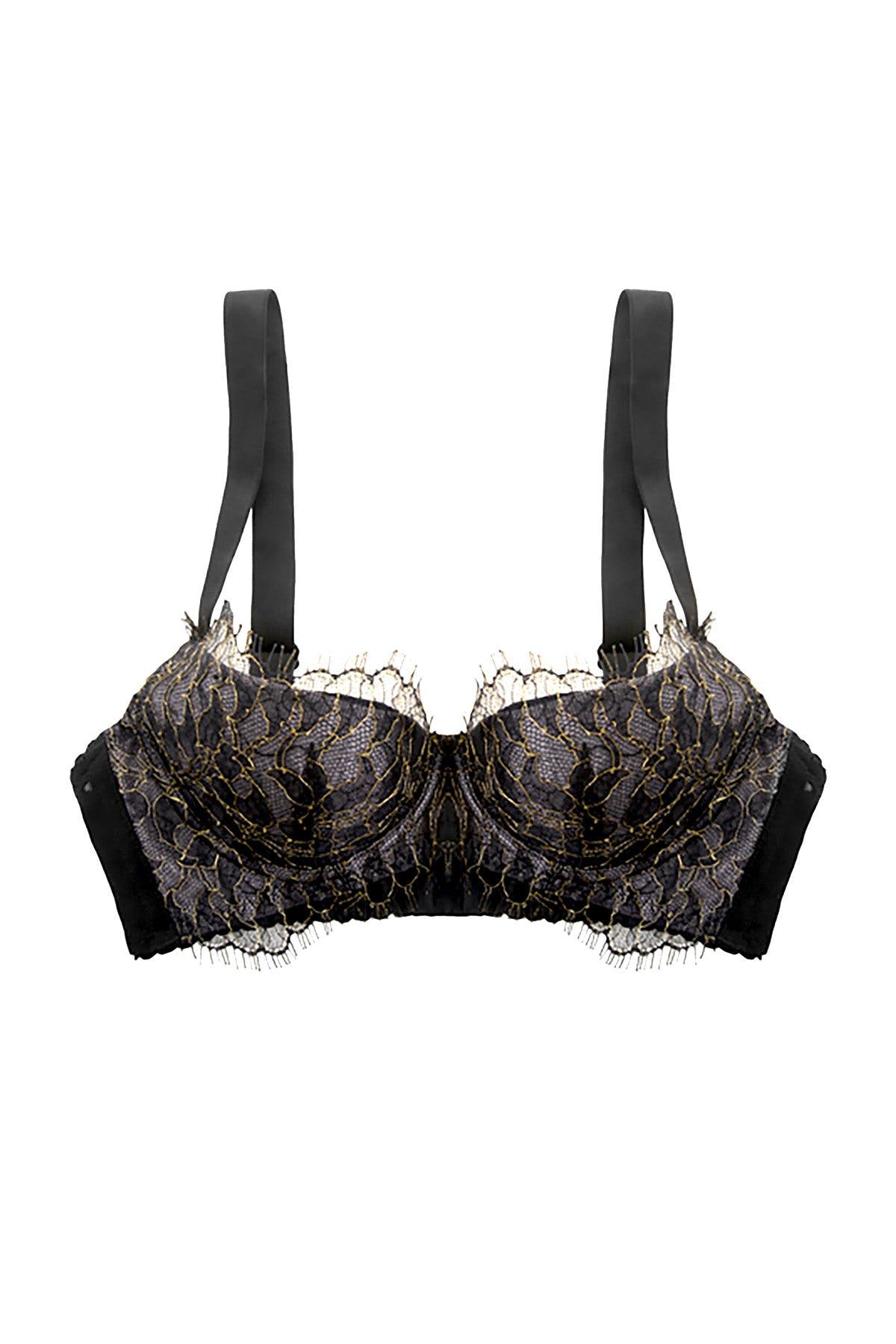 Ampere Black Gramercy Demi Bra