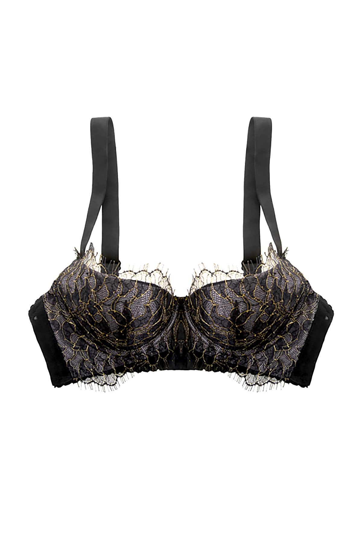 Ampere Black Gramercy Demi Bra