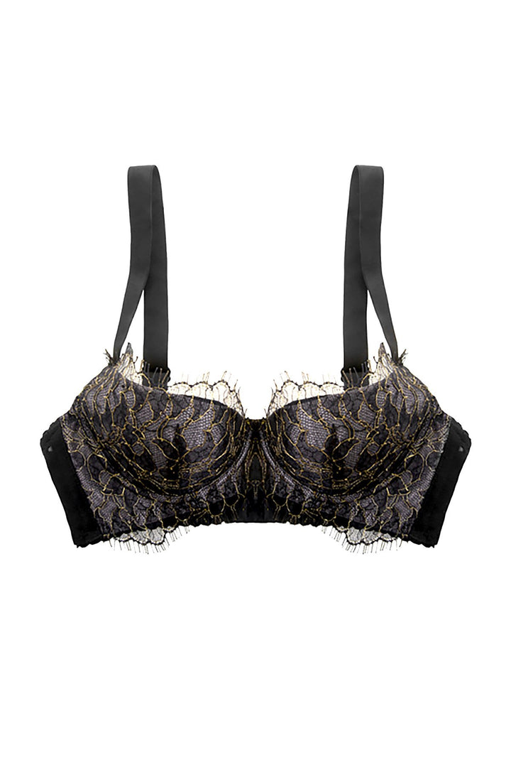 Ampere Black Gramercy Demi Bra