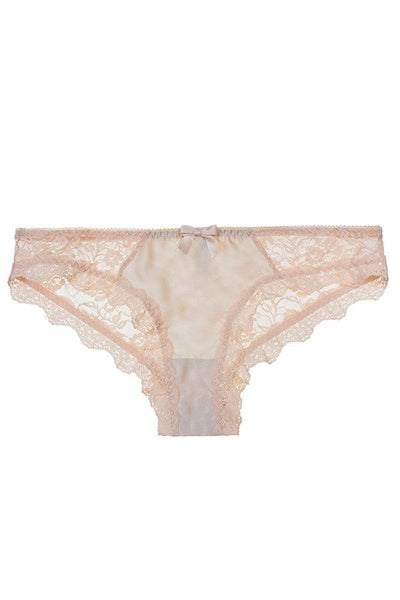 Ampere Lingerie Beige Lily Brief - Small