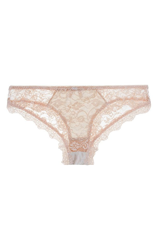 Ampere Lingerie Beige Lily Brief - Small