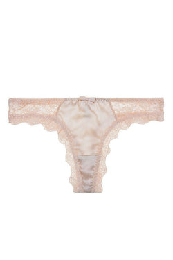 Ampere Lingerie Beige Lily Thong thumbnail 1
