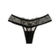 Ampere Lingerie Black Chelsea Thong