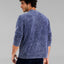 And Now This Acid Wash Fleece Crewneck Sweatshirt Bluedo